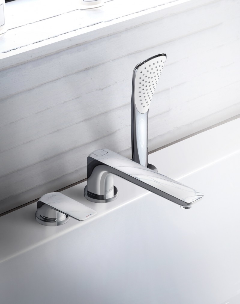 Kludi Ameo bateria wannowa 3-otworowa chrom 414470575