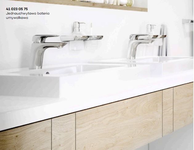 Kludi Ameo bateria umywalkowa XL z korkiem automatycznym chrom 410230575