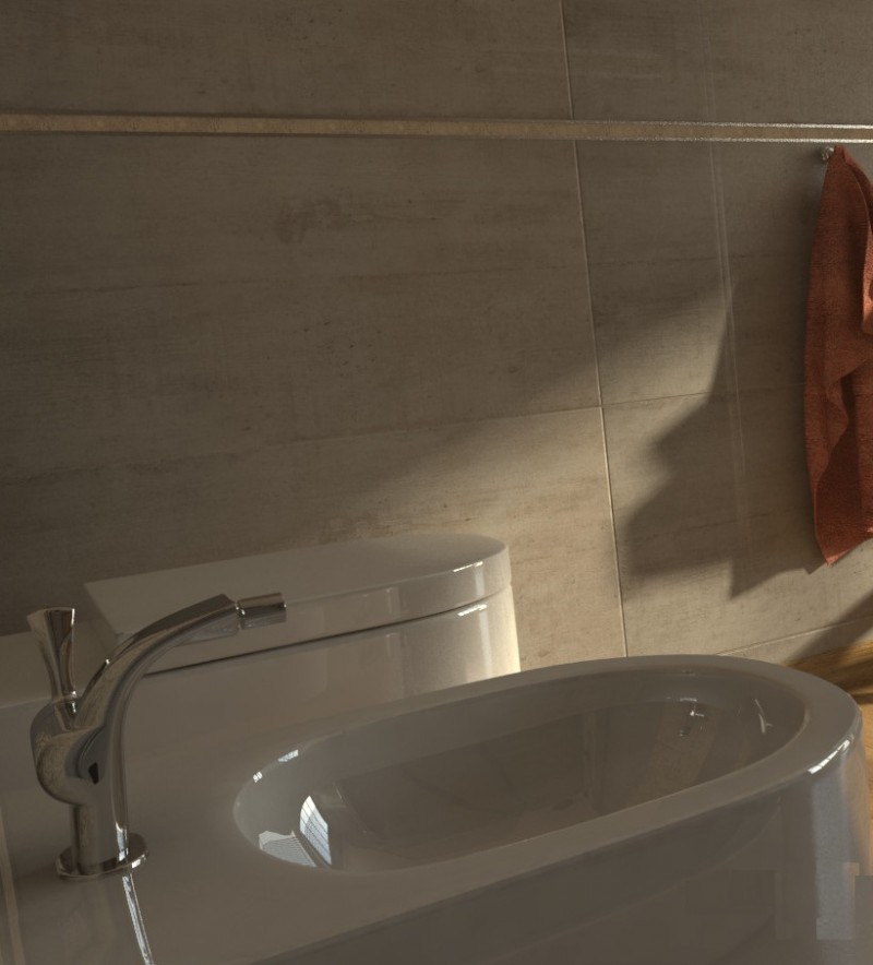 Vedo Cento bateria bidetowa z korkiem typu klik klak chrom VBC1002/C