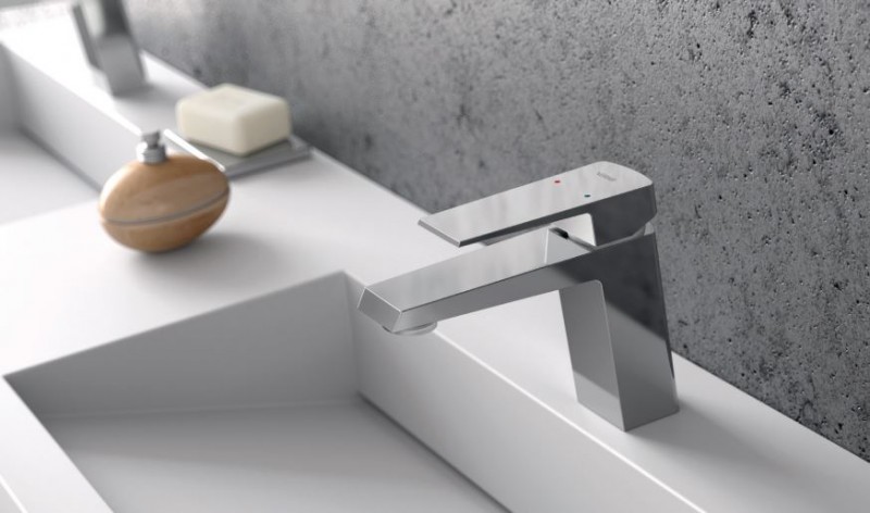 Vedo Sette bateria umywalkowa bez korka chrom VBS7001