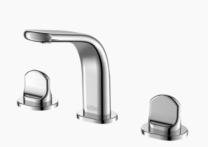 Vedo Cento bateria umywalkowa 3-otworowa z korkiem klik klak chrom VBC1009/C