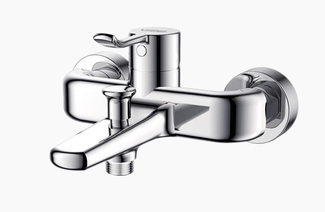 Vedo Cento bateria wannowa ścienna chrom VBC1006