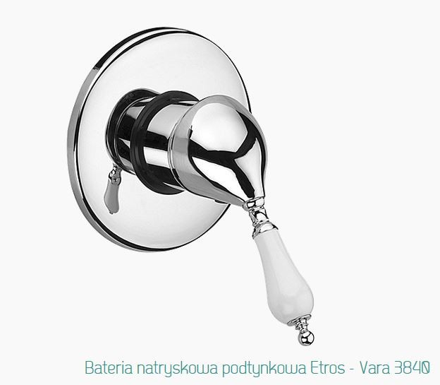 Fromac Etros bateria prysznicowa podtynkowa chrom 3840