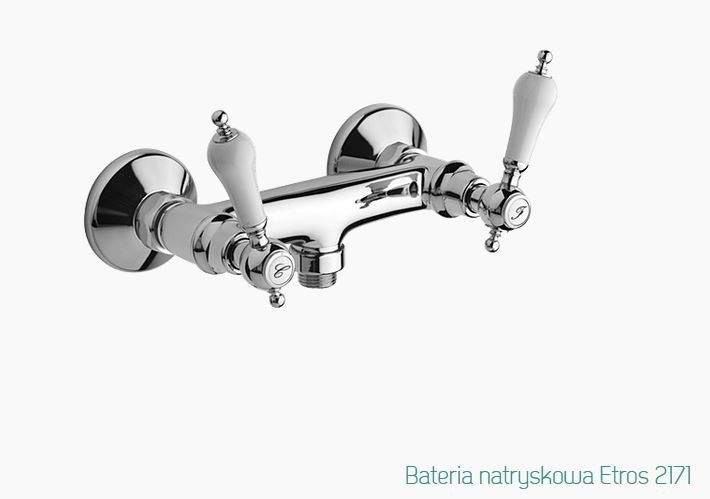 Fromac Etros bateria prysznicowa ścienna chrom 2171