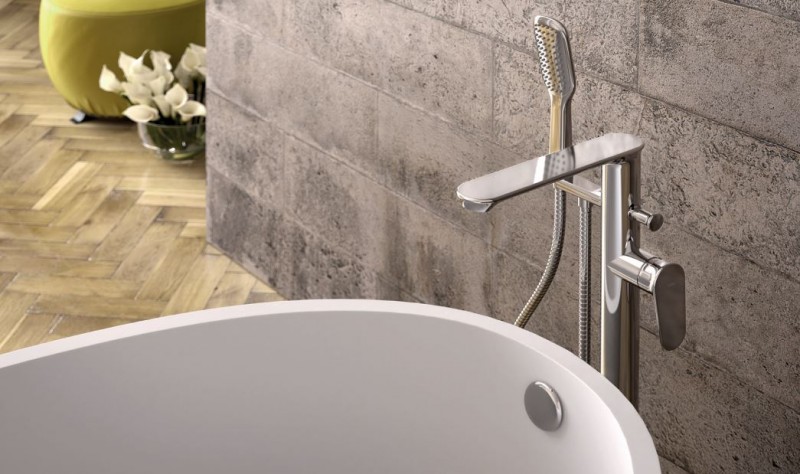 Vedo Otto bateria wannowa wolnostojąca chrom VBO8008