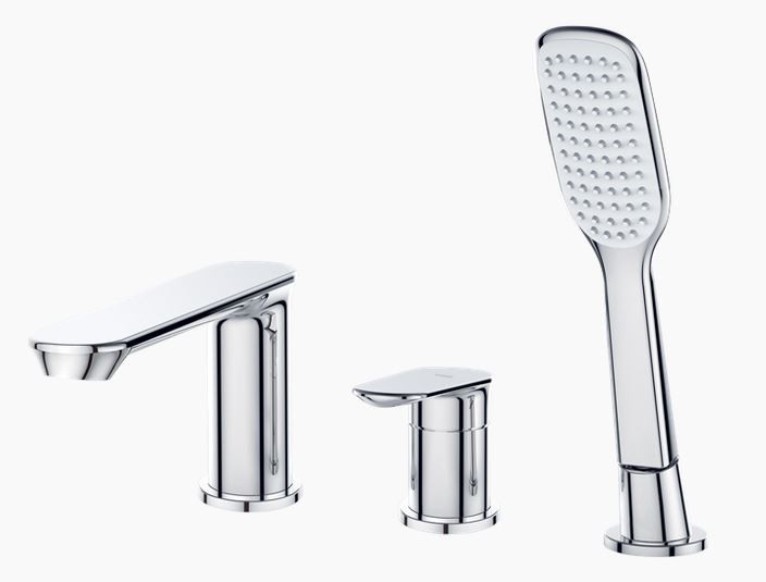 Vedo Otto bateria wannowa 3-otworowa chrom VBO8030