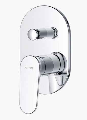 Vedo Otto bateria wannowo-prysznicowa podtynkowa 2-drożna chrom VBO8016