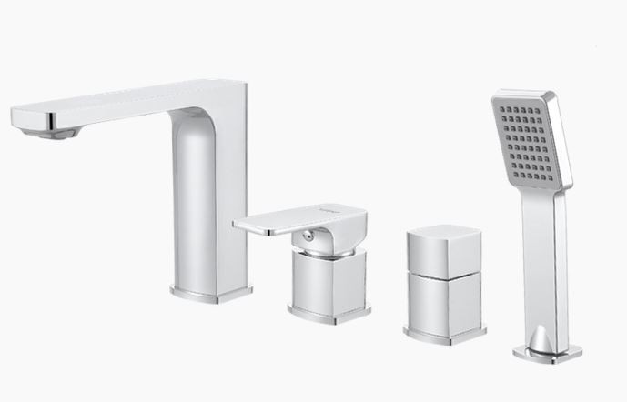 Vedo Mito bateria wannowa 4-otworowa chrom VBM3040