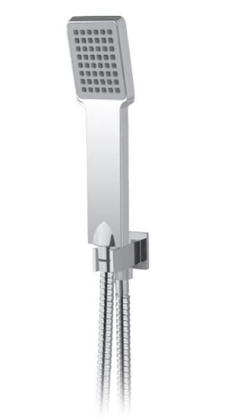 Vedo Mito zestaw prysznicowy z uchwytem i przyłączem katowym chrom VBM3126