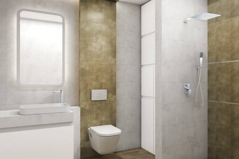 Vedo Mito kompletny system prysznicowy podtynkowy z deszczownicą 30x30 i słuchawką chrom VBM3223/30