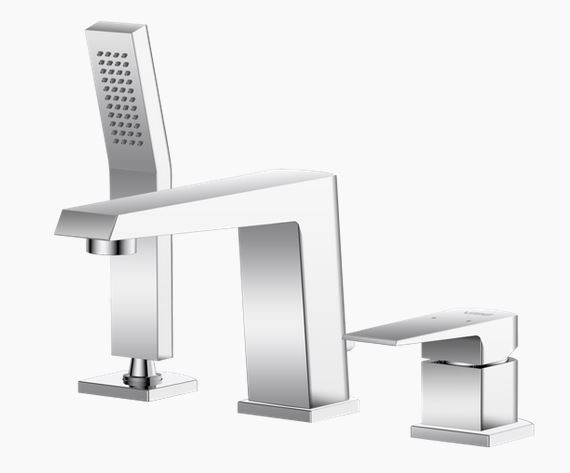 Vedo Sette bateria wannowa 3-otworowa chrom VBS7030