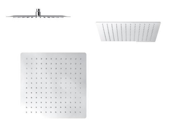 Vedo Mito kompletny system wannowo-prysznicowy podtynkowy z deszczownicą 30x30 chrom VBM3231/30