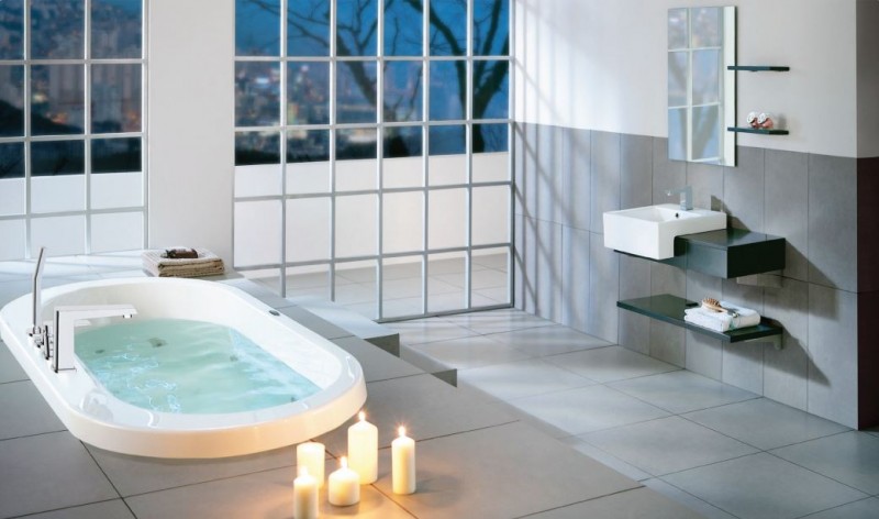 Vedo Sette bateria wannowa 4-otworowa chrom VBS7040