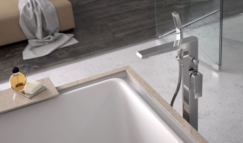 Vedo Sette bateria wannowa wolnostojąca chrom VBS7008