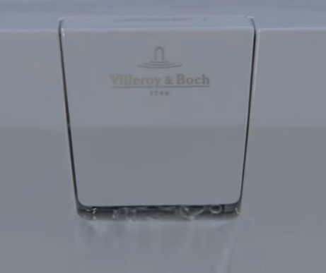 Villeroy&Boch Squaro Edge przyłącze wody zintegrowane z przelewem UPCON0123