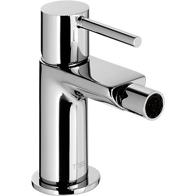 Tres Max bateria bidetowa perlator z korkiem chrom 062.220.01.D