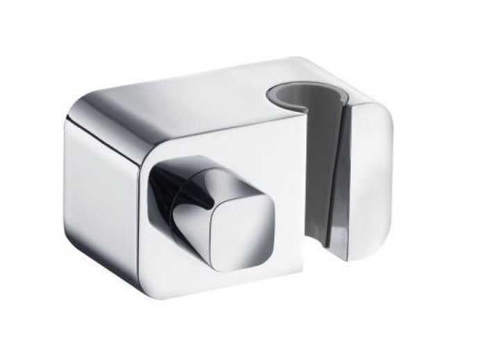 Kludi przyłącze kątowe z zaworem odcinającym ze ściennym uchwytem natryskowym chrom 655620500