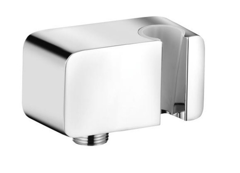Kludi przyłącze kątowe ze ściennym uchwytem natryskowym chrom 655600500