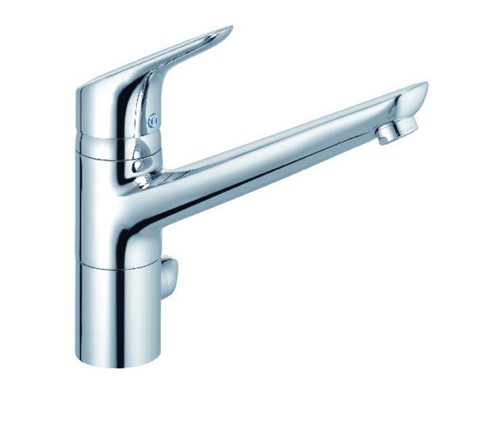 Kludi Objekta bateria kuchenna zlewozmywakowa chrom 325760575