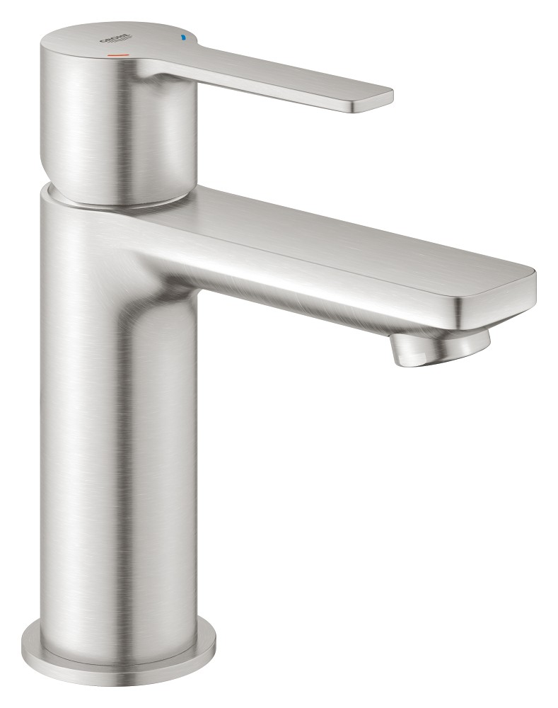 Grohe Lineare bateria umywalkowa XS z korkiem typu klik klak stal 23791DC1