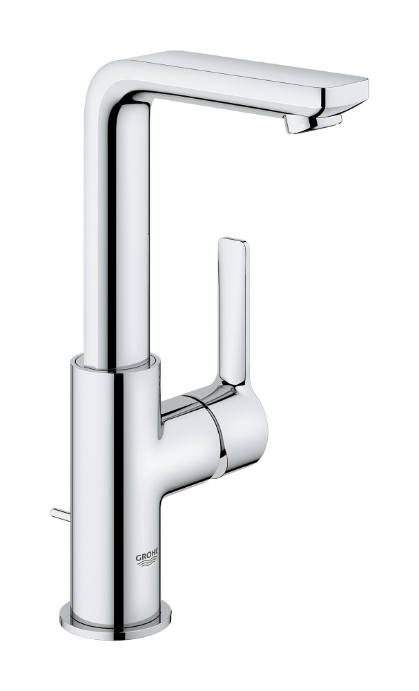 Grohe Lineare bateria umywalkowa L z korkiem automatycznym chrom 23296001