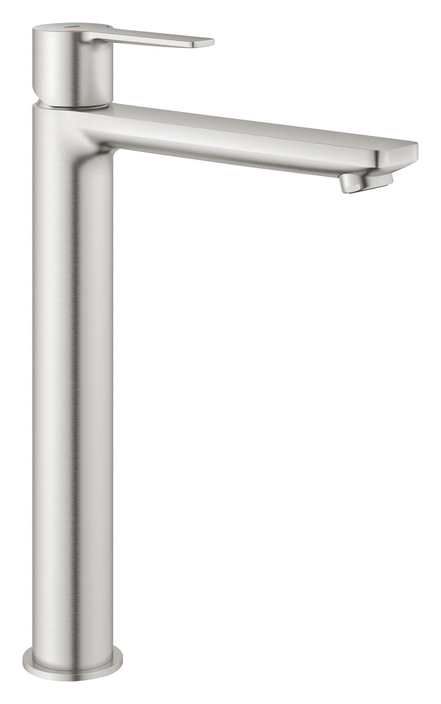 Grohe Lineare bateria umywalkowa wysoka bez korka stal 23405DC1