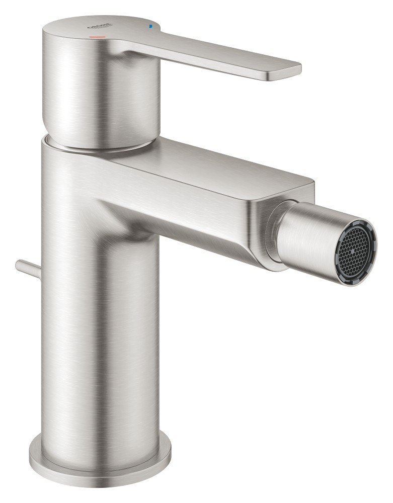 Grohe Lineare bateria bidetowa z korkiem stal 33848DC1