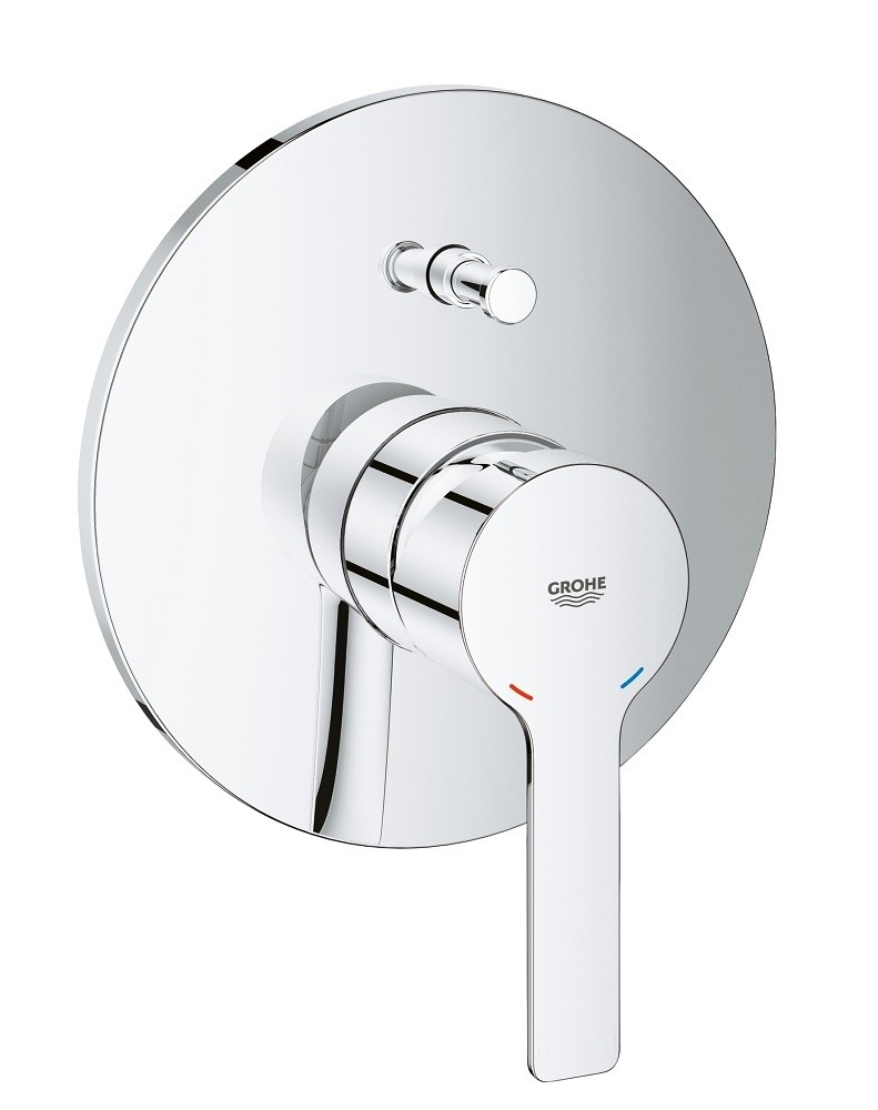 Grohe Lineare bateria wannowo-prysznicowa podtynkowa chrom 19297001