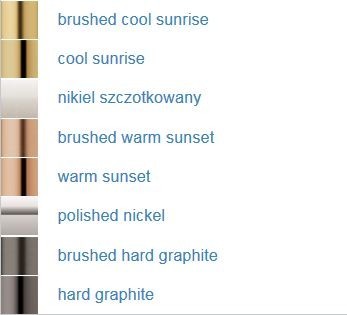 Grohe Euphoria System 310 zestaw prysznicowy z termostatem ścienny złoty polerowany Cool Sunrise 26075GL0