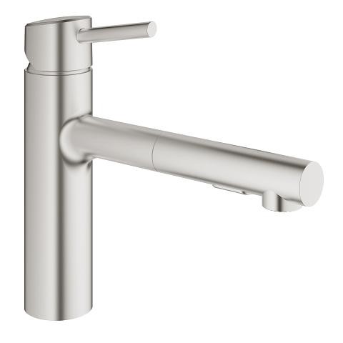 Grohe Concetto bateria kuchenna zlewozmywakowa stal 30273DC1