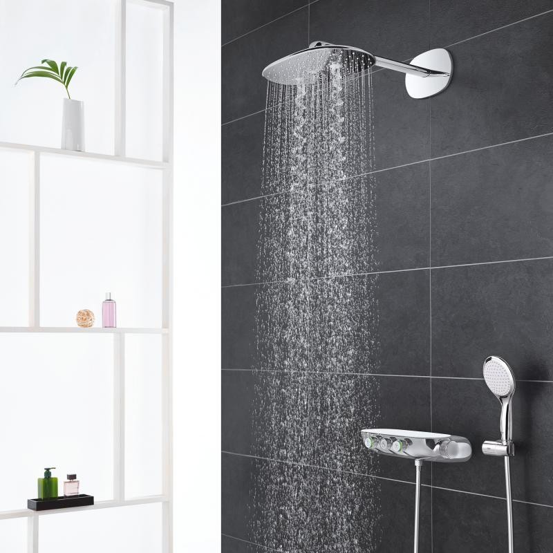 Grohe Rainshower System SmartControl 360 DUO podtynkowy zestaw prysznicowy termostatyczny z deszczownicą chrom 26443000