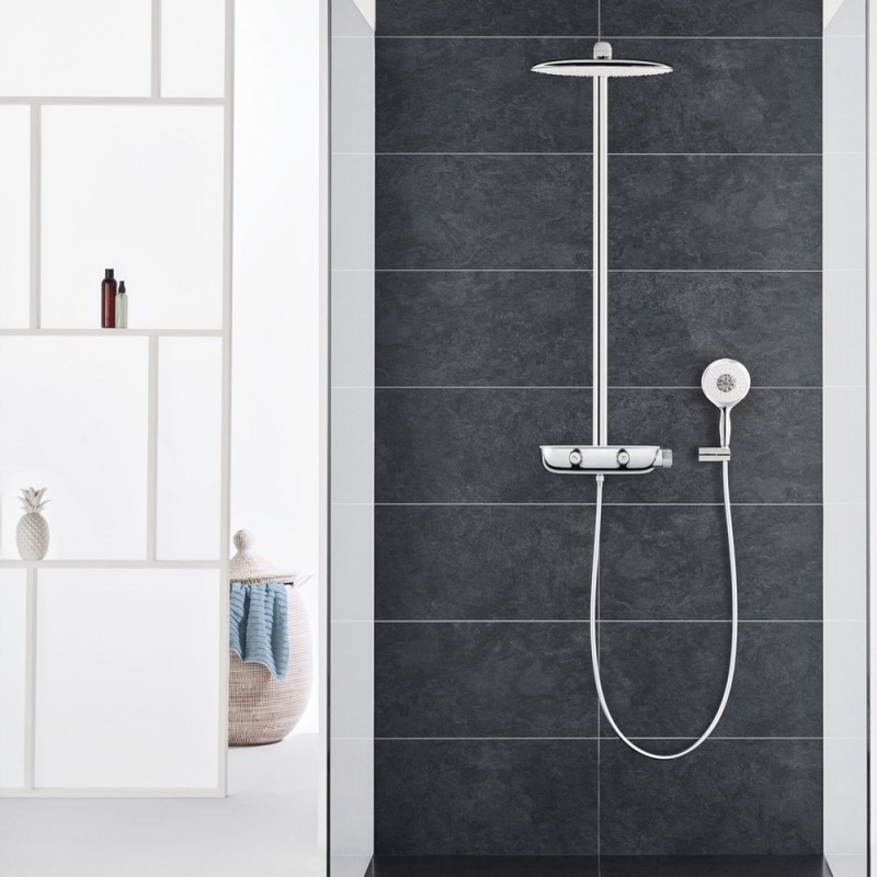 Grohe Rainshower System SmartControl 360 MONO system prysznicowy termostatyczny z deszczownicą chrom 26361000