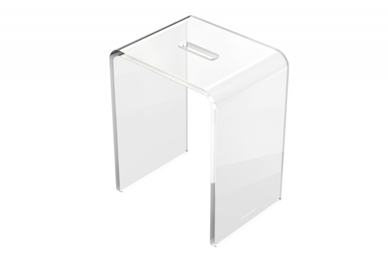 Excellent Zen stołek taboret łazienkowy akryl transparentny DOEX.1103.350.TR