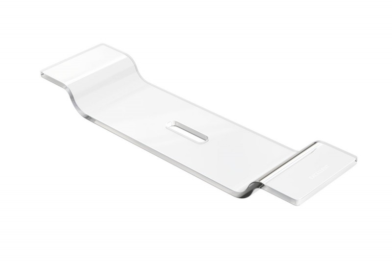 Excellent Zen półka wannowa gięta 75 cm akryl transparentny DOEX.1102.750.TR