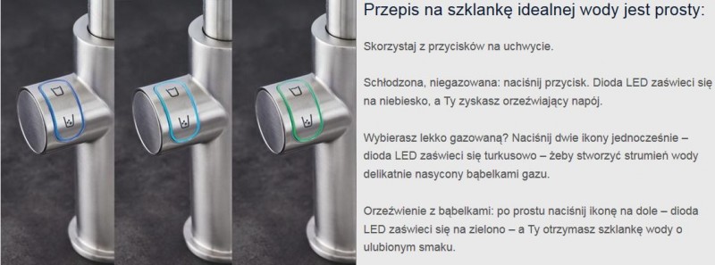 Grohe Blue Home zestaw startowy z wylewką w kształcie L chrom 31454001