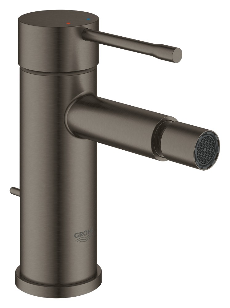 Grohe Essence New bateria bidetowa z korkiem grafit szczotkowany Brushed Hard Graphite 32935AL1