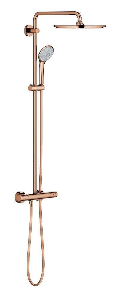 Grohe Euphoria System 310 zestaw prysznicowy z termostatem ścienny złoto Warm Sunset 26075DA0