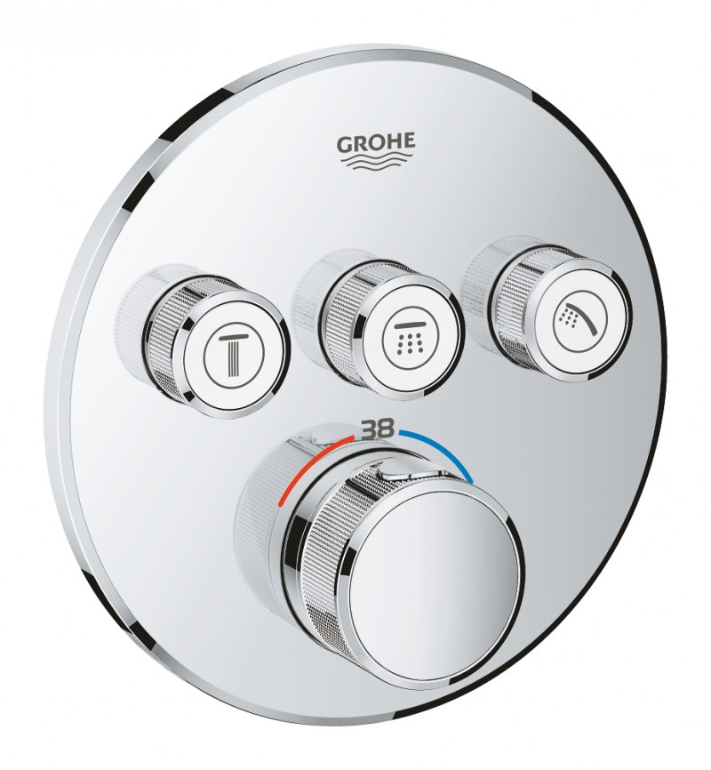 Grohe Grohtherm Smartcontrol podtynkowa bateria termostatyczna 3-drożna chrom 29121000