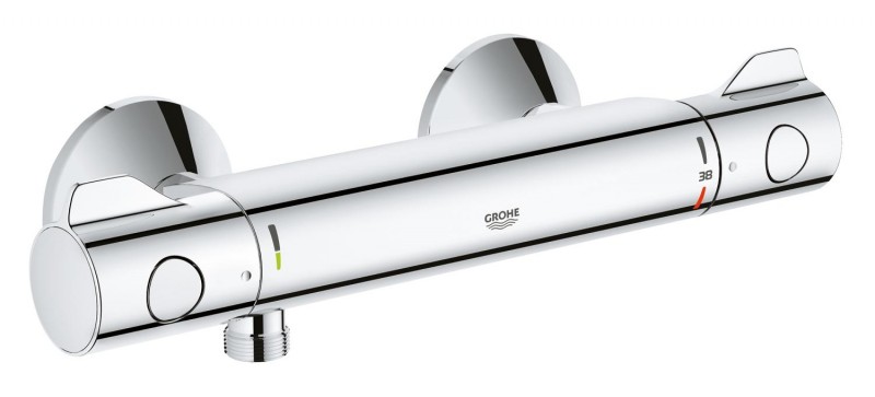 Grohe Grohtherm 800 bateria prysznicowa termostatyczna ścienna chrom 34558000