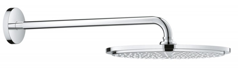 Grohe Rainshower 310 deszczownica głowica prysznicowa okrągła 310mm z ramieniem ściennym chrom 26257000