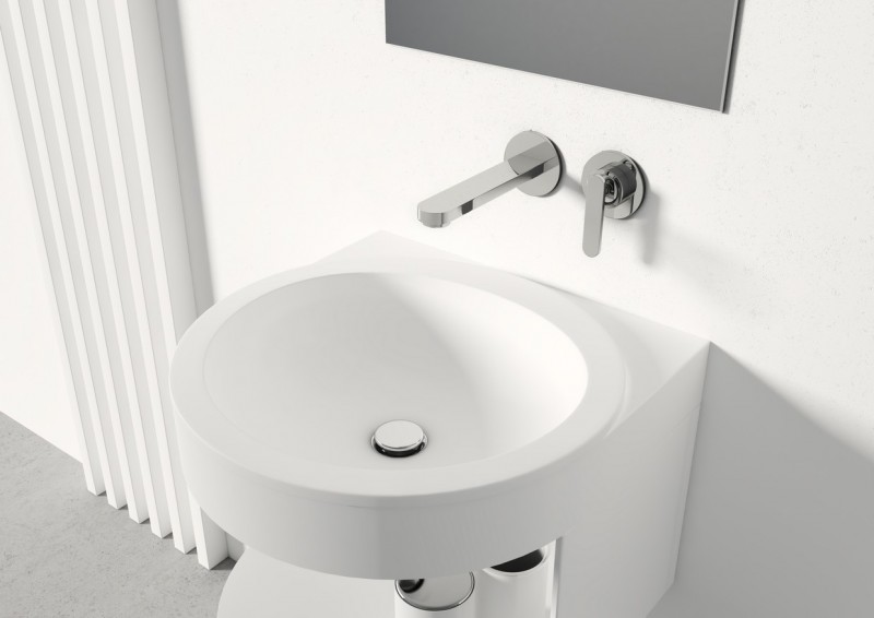 Kohlman Boxine bateria umywalkowa podtynkowa chrom QW180B