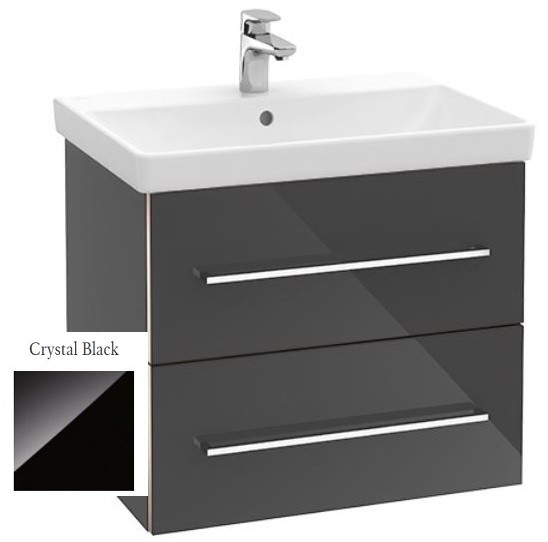 Villeroy&Boch Avento szafka pod umywalkę 60cm Crystal Black czarny połysk A88900B3