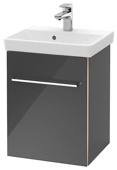 Villeroy&Boch Avento szafka pod umywalkę 45cm drzwi prawe Crystal Grey szary połysk A88701B1