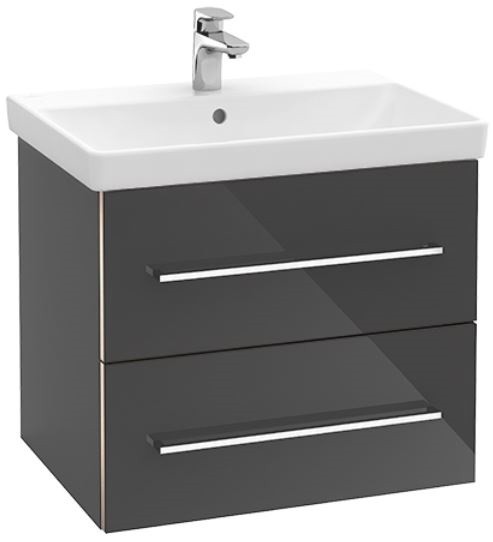 Villeroy&Boch Avento szafka pod umywalkę 60cm Crystal Grey szary połysk A88900B1