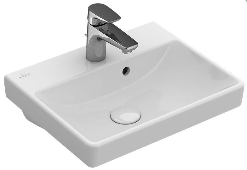 Villeroy&Boch Avento umywalka meblowa 45cm z przelewem biały weiss alpin ceramicplus 735845R1