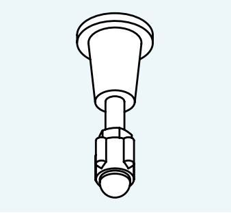 SanSwiss nogi do brodzika komplet - 7 sztuk zakres 65-105 mm FWA.7