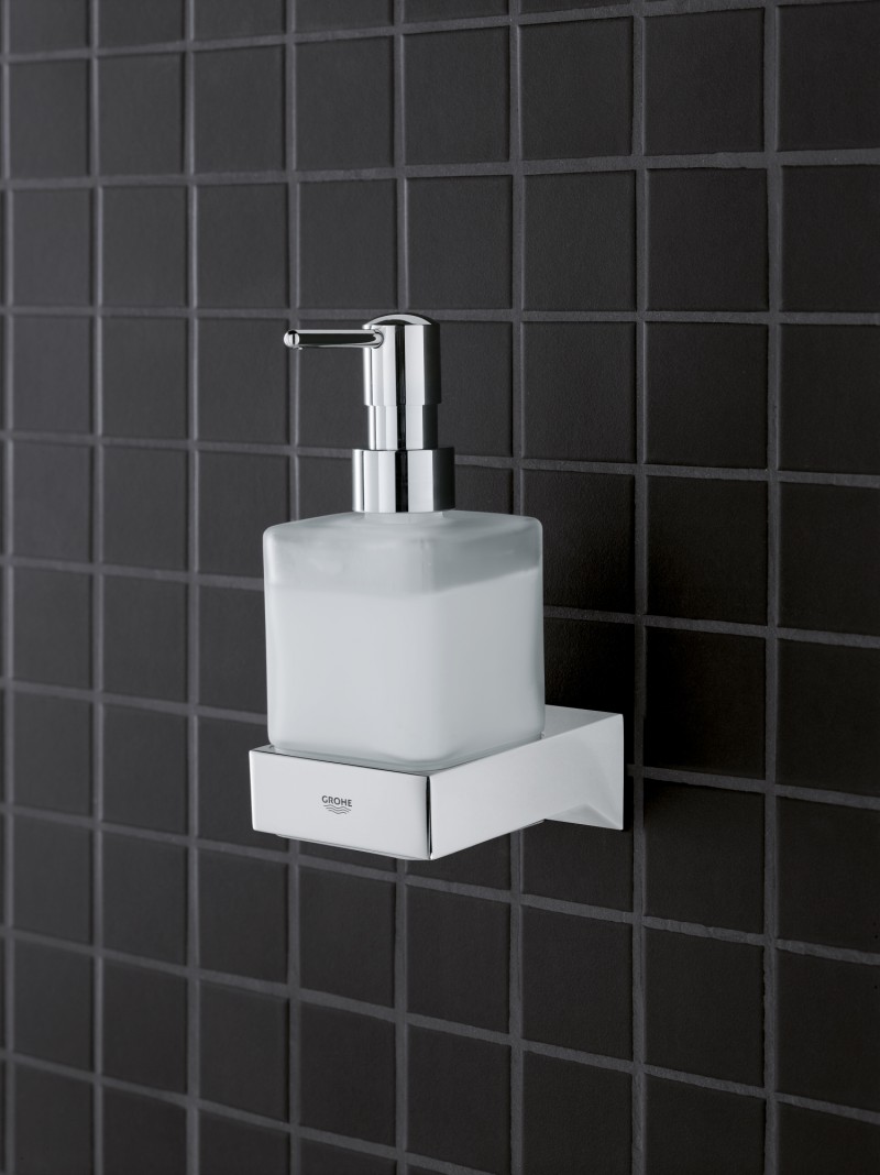Grohe Selection dozownik na mydło szkło metal 40805000