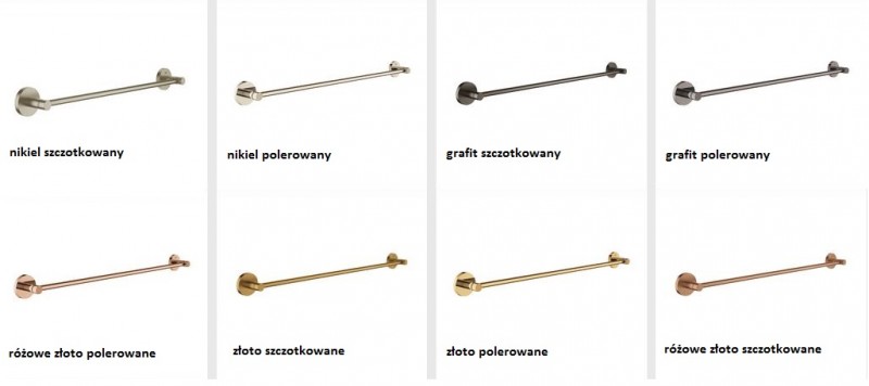 Grohe Essentials wieszak na ręcznik kąpielowy 654mm złoty szczotkowany brushed cool sunrise 40366GN1