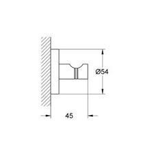 Grohe Essentials haczyk pojedyńczy złoto polerowane warm sunset 40364DA1 - OD RĘKI !!!