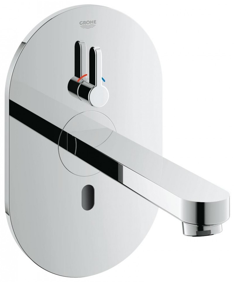 Grohe Eurosmart Cosmopolitan E podtynkowa elektroniczna bateria umywalkowa wylewka 170mm zasilana z sieci 230V chrom 36315000